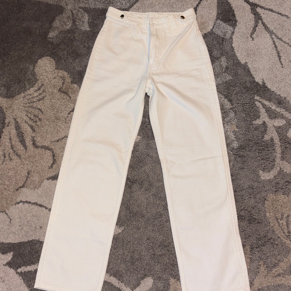 H&M Women's Cream Chinos